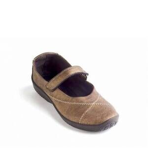 NEW ARCOPEDICO women's l18 shoes with velcro strap in bronze